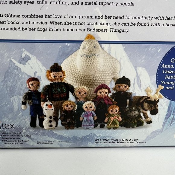 Disney Toys Disney Frozen Crochet Kit Kati Galusz Create Elsa Anna